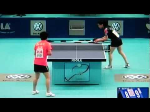 Gu Ruochen vs Lily Zhang (2012 Junior Worlds)