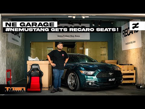 The #NEMUSTANG Gets a Pair of RECARO Pole Positions! | NOEQUAL.CO GARAGE