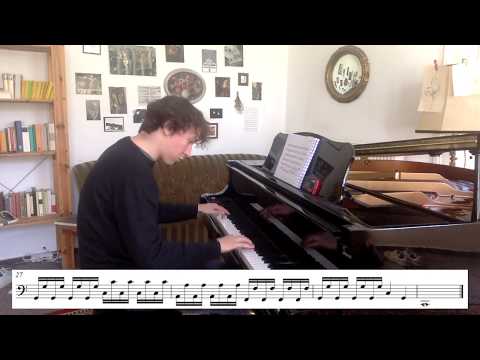 Partimento: F. Fenaroli, Book IV, No. 30 in C Major, GJ 1360 (realization)