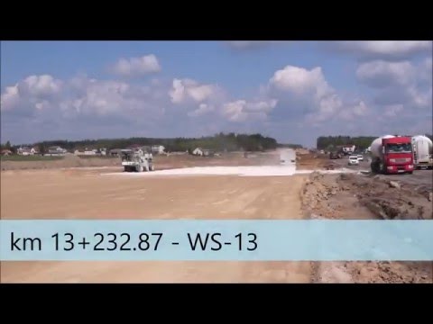 Budowa drogi krajowej S7 na odcinku-Obwodnica Radomia 28.04.16r.