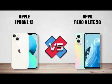 APPLE IPHONE 13 vs OPPO RENO 8 LITE 5G - Full specs comparison