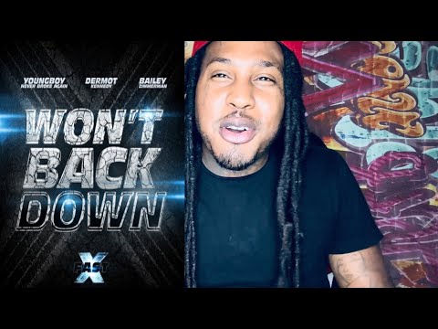 Won't Back Down (feat. YoungBoy Never Broke Again, Dermot Kennedy & Bailey Zimmerman) REACTION