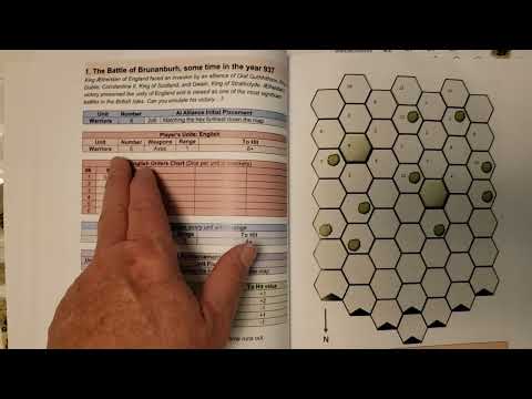 Battles of Medieval Britain Solitaire Wargame Book