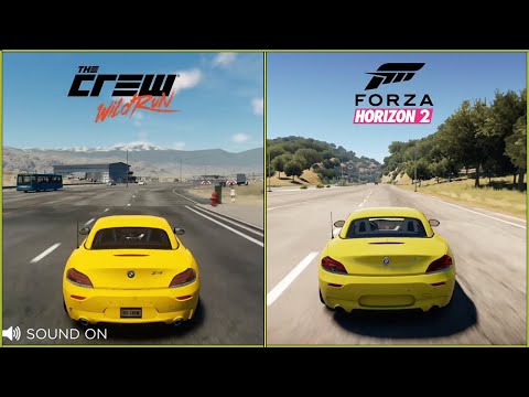 The Crew: Wild Run vs Forza Horizon 2 | BMW Z4 sDrive35is Comparison