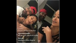 Ginuwine Gets Completely Drunk at Claudia Jordan's House & They fool around!!