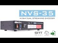 【Official】Datavideo NVS-35 h.264 Dual Streaming Encoder Live Stream Video to Multi-Platforms