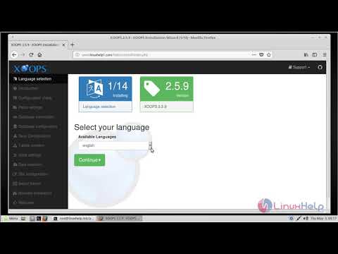 How to install xoops cms V2.5.9 on Linuxmint -18.03 | LinuxHelp Tutorials
