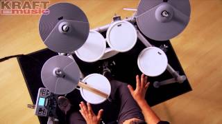 Kraft Music - KAT Percussion KT2 Digital Drum Set Demo with Mark Moralez