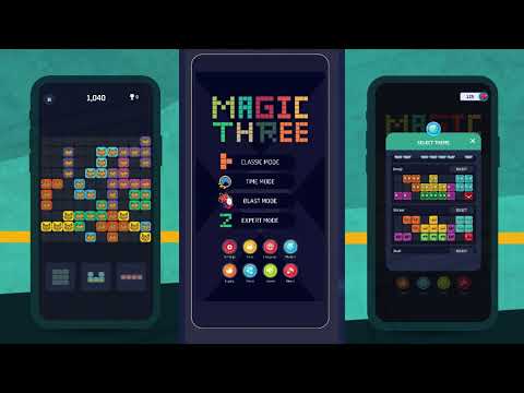Magic Three Puzzle Brain Game