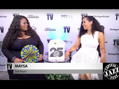Interview with Maysa - 2017 Capital Jazz Fest