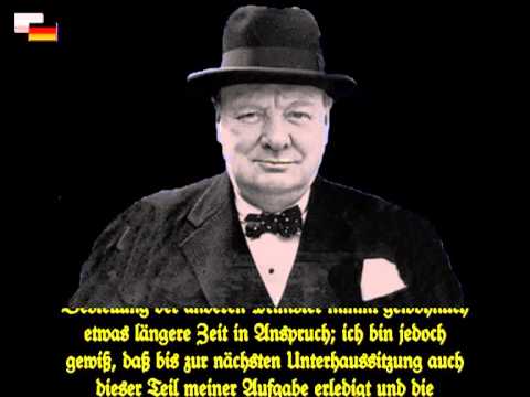 1940-05-13 - Rede - Winston Churchill - Erste Ansprache als Premierminister