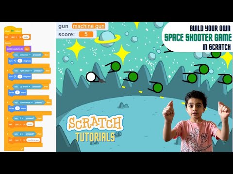 Coding for Kids - Build your own ‘Space Shooter’ game in Scratch
