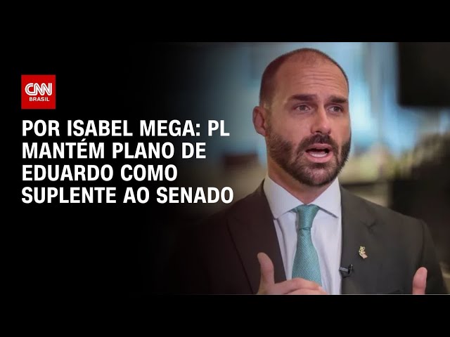 PL mantém plano de Eduardo como suplente ao Senado | LIVE CNN