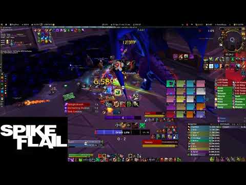 Spike Flail vs. Mythic Vexiona - Aff Lock and RL PoV