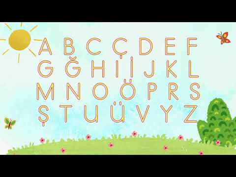 1. Sınıf ve 2. Sınıf için Alfabe - (Tüm Harfler)