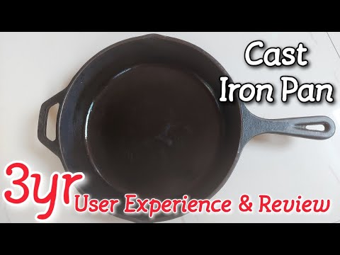 Foodis black cast iron fry pan, for kitchen, capacity: 25.5c...
