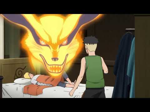 Kurama Tell Kawaki Naruto Past   Naruto Teaches Kawaki to walk on Trees   Sasuke Invade Kara Hideout