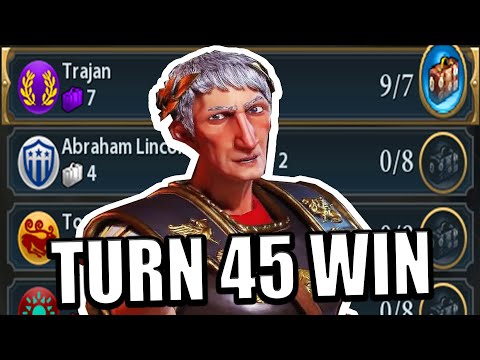 Fastest Victory Ever! - Civilization 6 Deity Challenge