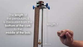 Pendulum experiment set up
