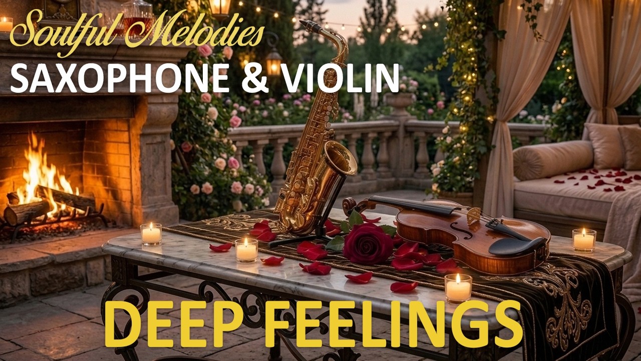 Timeless Romantic Instrumental 🌹 Beautiful Saxophone, Violin & Piano Love Songs
