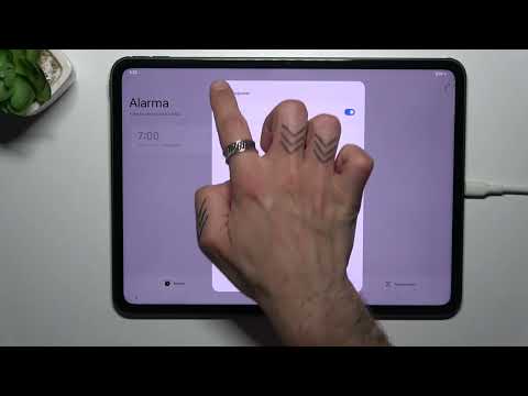Cómo configurar una alarma en ONEPLUS Pad