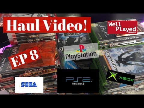 Insane Retro Game Haul (Ds, Xbox, PS2, PsP, Ps3, Sega Genesis & More) Retro Game Haul Ep 8
