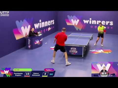 WINners CUP table 1  13.11  Panchenko Bogdan - Ziakun Aleksandr     12:00