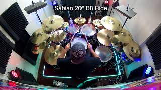 Video thumbnail for Sabian 20" B8 Ride by Drum Cam DAN