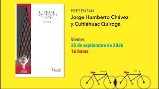 Presentación de libro: “Culto al cemento en bruto”