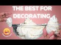 How To Make The BEST Stabilized Whipped Icing For Cake Decorating Easy Recipe With Instant Pudding