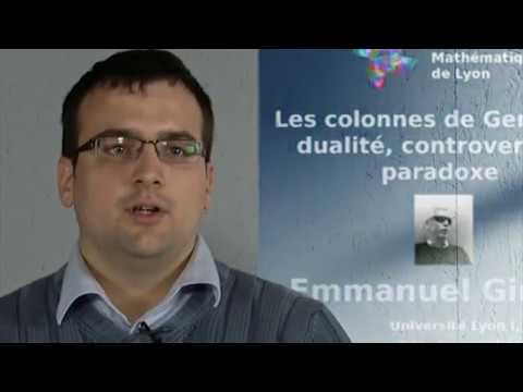 [Trailer SML] Colonnes de Gergonne, dualité, controverse et paradoxe - Emmanuel Giroux - 02/04/2012
