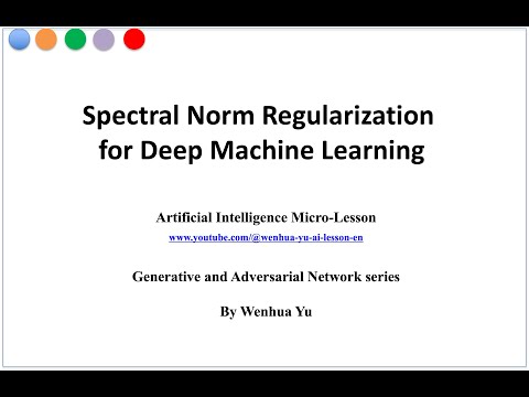 Spectral Norm Regularization for Deep Machine Learning