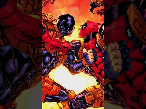 Deadpool VS Deathstroke! Who CAME First?🤩| #deadpool #deathstroke #marvel #dc #comics #deadpool3