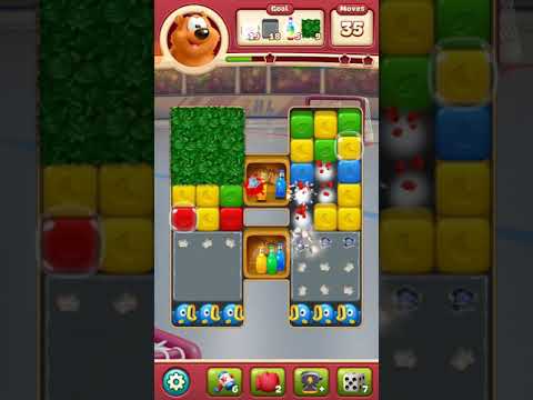 Toon blast 3138 Crown 2 Stars