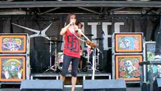 Pierce The Veil - The Boy Who Could Fly - Warped Tour 2010 - Cleveland