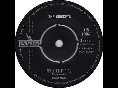 UK New Entry 1963 (22) The Crickets - My Little Girl