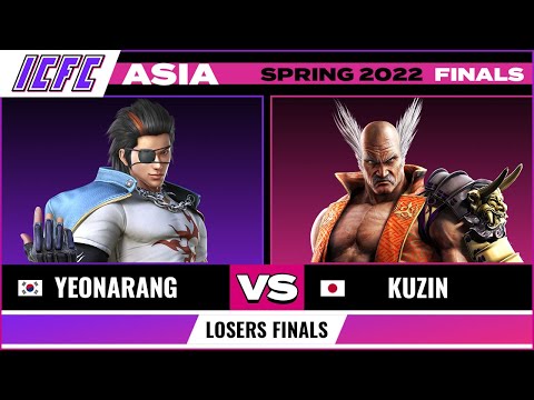 Yeonarang (Hwoarang) vs Kuzinshi (Heihachi) - ICFC TEKKEN 7 Asia: Spring 2022 Finals - Losers Finals