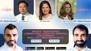 IMforte - Maintenance Lurbinectedin + Atezo FDA Approval for Extensive Small Cell Lung Cancer (SCLC)