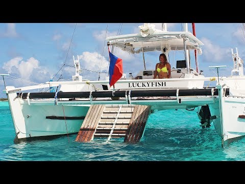 OOPS! FORGOT TO CLEAR CUSTOMS - Ep 30 Sailing Luckyfish