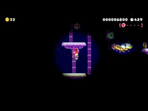 World 4-8 Claustrophobic Cenote by 3rd Bunny - Super Mario Maker 2 - No Commentary 1ca