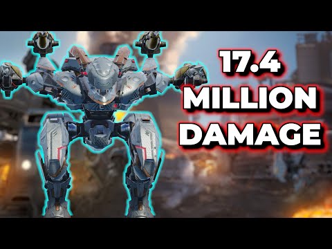WR - 17.4 Million Damage Game - Beacon Rush Gameplay | War Robots