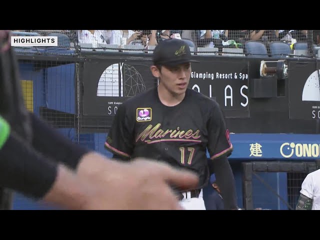 8月1日 千葉ロッテマリーンズ 対 埼玉西武ライオンズ ハイライト