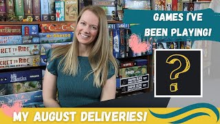 Check Out What Games I Played Last Month | My Tabletop Deliveries & Favorites