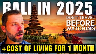 Is BALI 🇮🇩 ACTUALLY Worth it in 2025? + BALI Cost of Living for 1 Month