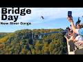 they watched people jump off the bridge. New River Gorge Bridge Day 2025