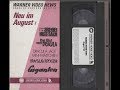 Warner Video News August 1985 VHS Dracula Christopher Lee James Bond 007 James Dean
