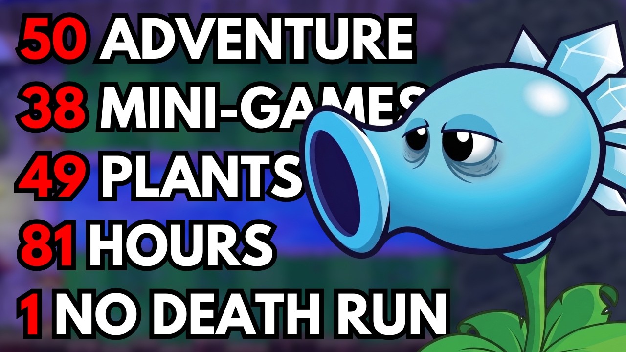 I 100%'d Plants vs Zombies Replanted... It was BRUTAL