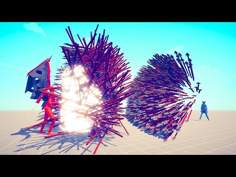 DEFLECT GOD vs GODS RANGED UNITS - Totally Accurate Battle Simulator TABS