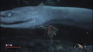 [隻狼（SEKIRO）攻略］落ち谷にある蛇が守る社への道：「乾き蛇柿」は目の前だ！