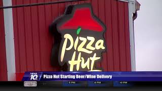 Pizza Hut Offering Booze Delivery